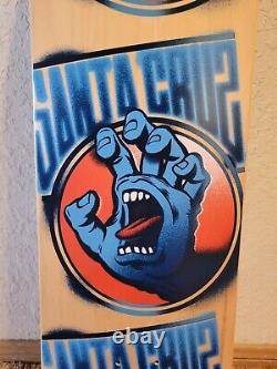 Santa Cruz skateboard screaming hand deck. Rare