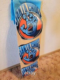 Santa Cruz skateboard screaming hand deck. Rare