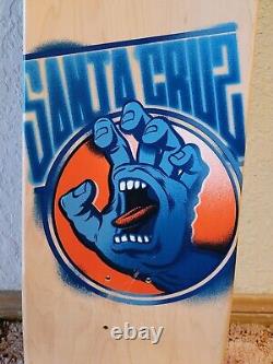 Santa Cruz skateboard screaming hand deck. Rare