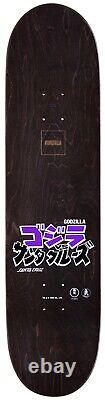 Santa Cruz x Godzilla Shin Knox Silver Foil 8.5 Skateboard Deck