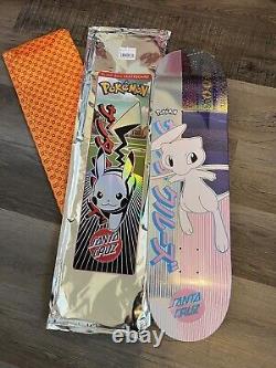Santa Cruz x Pokemon Blind Bag Mew Skateboard Deck Limited Edition