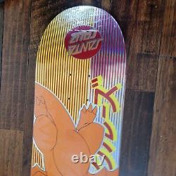Santa Cruz x Pokemon Holographic Charizard Skateboard Deck Sold Out Rare NEW