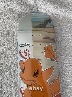 Santa Cruz x Pokemon Holographic Charmander Skateboard Deck NEW