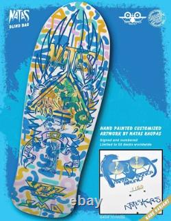 Santa Cruz x SMA Natas Kaupas Panther Reissue Blind Bag Series Skateboard Deck