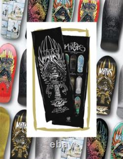 Santa Cruz x SMA Natas Kaupas Panther Reissue Blind Bag Series Skateboard Deck