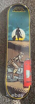 Santa Cruz x Star Wars Skateboard Deck Episode VII Rey Lead Hero