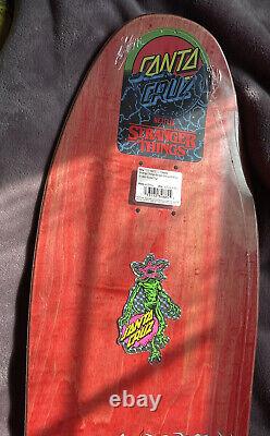 Santa Cruz x Stranger Things Kendall Reissue x Eleven Lenticular Skateboard Deck
