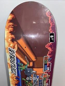 Santa Cruz x TMNT Arcade 8.5 Skateboard Everslick Teenage Mutant Ninja Turtles