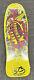 Santa cruz Jeff Kendal Graffiti Skateboard Deck Yellow Reissue