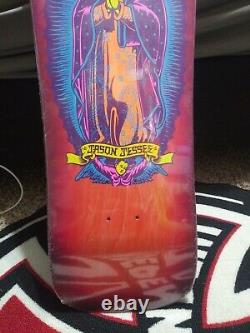 Santa cruz jason jessee sunburst guadalupe new in shrink skateboard deck