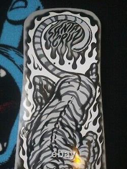 Santa cruz salba tiger dust to dust skateboard deck new blem