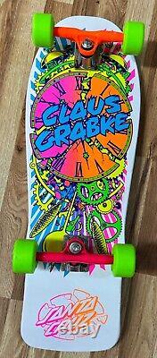 Santa cruz skateboard deck reissue Claus Grabke billowing trucks ratbones