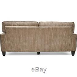 Serta RTA Palisades Collection 73 Sofa in Flagstone Beige