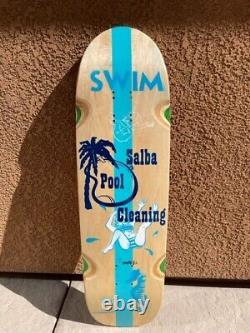 Signed Salba Pool Cleaning Deck Hand Sprayed Salba Witch Doctor Santa Cruz