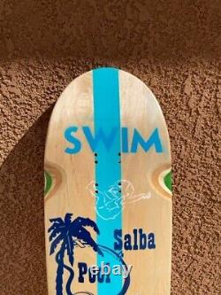 Signed Salba Pool Cleaning Deck Hand Sprayed Salba Witch Doctor Santa Cruz