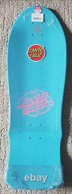 Signed Santa Cruz Claus Grabke Exploding Clock 50th Anniversary Reissue Deck