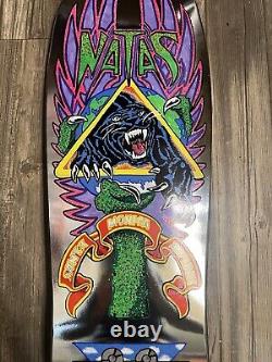 Signed Santa Cruz Natas Skateboard Deck