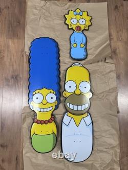 Simpsons Skateboard Set Homer Marge and Maggie Santa Cruz