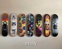 Skateboard Deck Lot 7 Decks with Mounts Santa Cruz Supreme