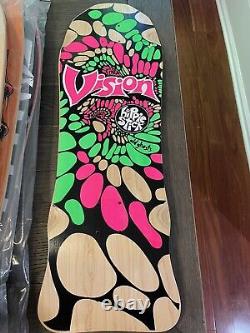 Skateboard Deck Lot Santa Cruz Vision Lucero All 5 Decks