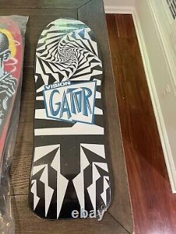 Skateboard Deck Lot Santa Cruz Vision Lucero All 5 Decks