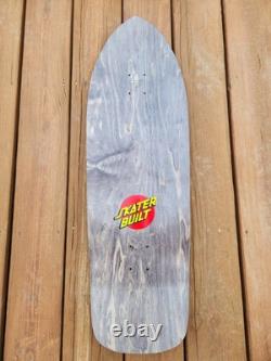 Skaterbuilt Not Santa Cruz Duane Peters Red / Black Stripes Signed 2nd run 45/50