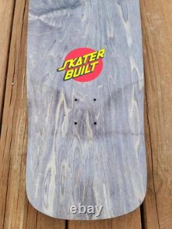 Skaterbuilt Not Santa Cruz Duane Peters Red / Black Stripes Signed 2nd run 45/50