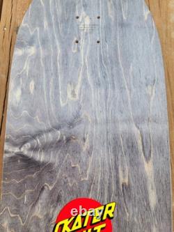 Skaterbuilt Not Santa Cruz Duane Peters Red / Black Stripes Signed 2nd run 45/50