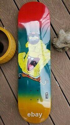 SpongeBob SquarePants x Screaming Hand Santa Cruz Nickelodeon Skateboard Deck