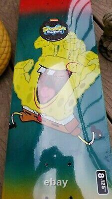 SpongeBob SquarePants x Screaming Hand Santa Cruz Nickelodeon Skateboard Deck