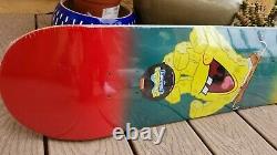 SpongeBob SquarePants x Screaming Hand Santa Cruz Nickelodeon Skateboard Deck