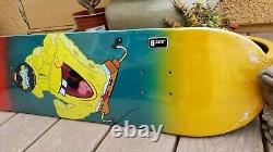 SpongeBob SquarePants x Screaming Hand Santa Cruz Nickelodeon Skateboard Deck