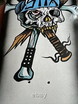 Spoof Metallica Zorlac Brand X Deck Punk Stix SANTA CRUZ NOS SKATEBOARD JESSEE