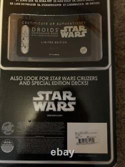 Star Wars Droids Edition New In Display Box Santa Cruz Skateboard Deck R2-D2