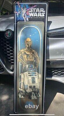 Star Wars Droids Ltd Blister Pack Santa Cruz Skateboard Deck C-3PO R2-D2 NEW