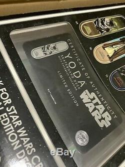 Star Wars Santa Cruz Collectible Skateboard Deck Yoda RARE 100% Authentic