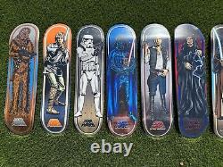 Star Wars Santa Cruz Skateboard Decks (set of 11)