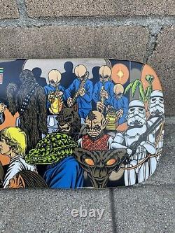 Star Wars Santa Cruz skateboard deck Mos Eisley Cantina Scene Pitchgrim Art NEW