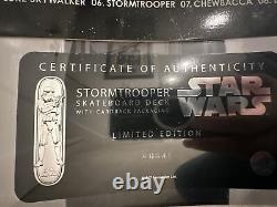 Star Wars Stormtrooper Ltd Santa Cruz Blister Pack Skateboard Deck