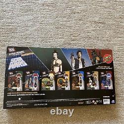 Star Wars Tech Deck Santa Cruz Skateboard 10 Board Set ToysRus New FETT LEIA HAN