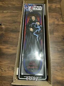 Star Wars x Santa Cruz Collectible Skateboard Deck Emperor RARE NewithUnopened