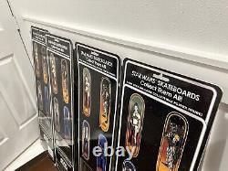 Star Wars x Santa Cruz Collectors Edition Skateboard Deck COMPLETE Set of 4