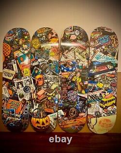 Stranger Things Santa Cruz Skateboard decks Season 1-4 set In Hand Ready to ship