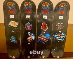 Stranger Things Santa Cruz Skateboard decks Season 1-4 set In Hand Ready to ship