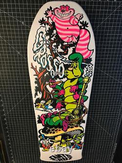 Stunningsanta Cruzjeff Grosso Alice In Wonderland Skateboardmint Perfectap