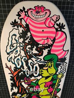 Stunningsanta Cruzjeff Grosso Alice In Wonderland Skateboardmint Perfectap