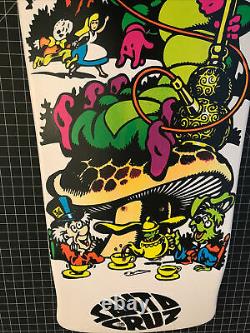 Stunningsanta Cruzjeff Grosso Alice In Wonderland Skateboardmint Perfectap