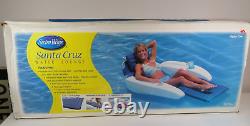 Swim Ways Santa Cruz Water Lounge Pool Float Swimways Vintage Lounger Chair NEW