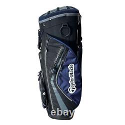TaylorMade Santa Cruz Cart Golf Bag Black/Navy/Charcoal New