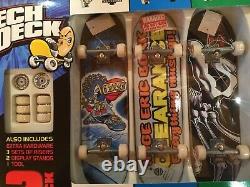 Tech Deck Handboard 3 Pack Tony Hawk Birdhouse Brigade Santa Cruz NEW Skateboard